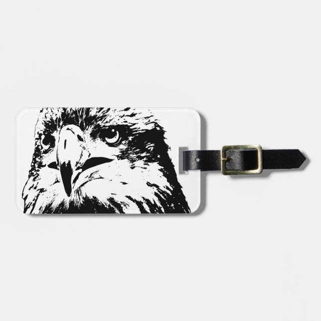 Raubtier Gepäckanhänger (Vorderseite horizontal)