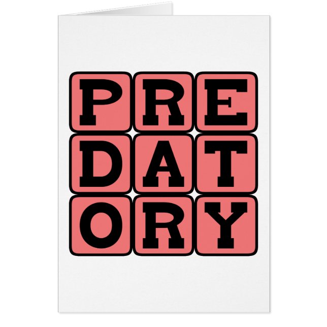 Raubtier, Headhunter (Vorne)