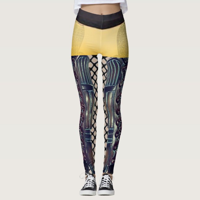 Raubtier Leggings (Vorderseite)