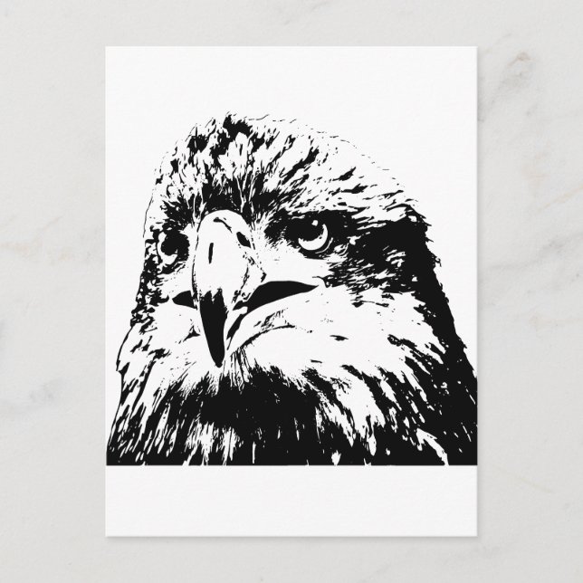 Raubtier Postkarte (Vorderseite)