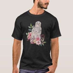 Raubtiere Vogelwälder Tierische Rose Blume Schaf 1 T-Shirt