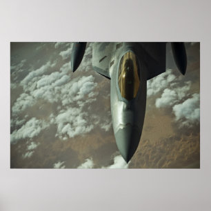 Raubvogel F-22 Poster