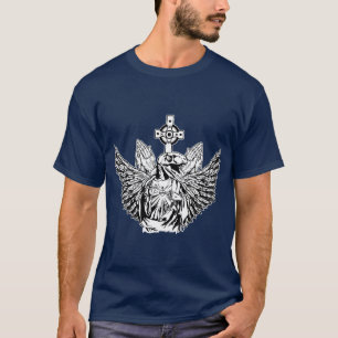 Raubvogel-Jesus-Lieben Sie T-Shirt