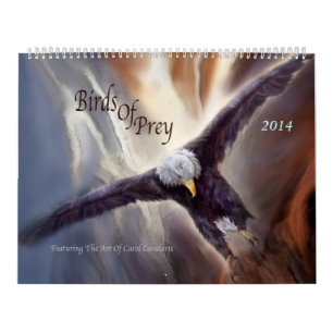 Raubvögel Kunst-Kalender 2014 Kalender