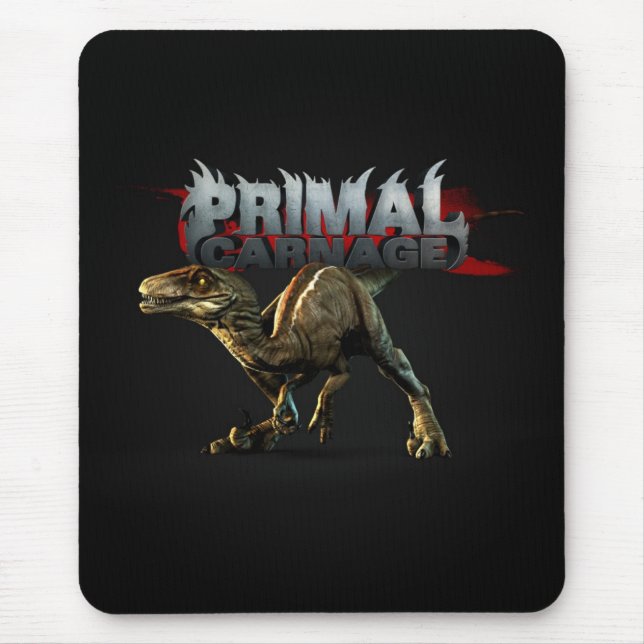 Raubvogel Mousepad - ursprüngliches Massaker (Vorne)