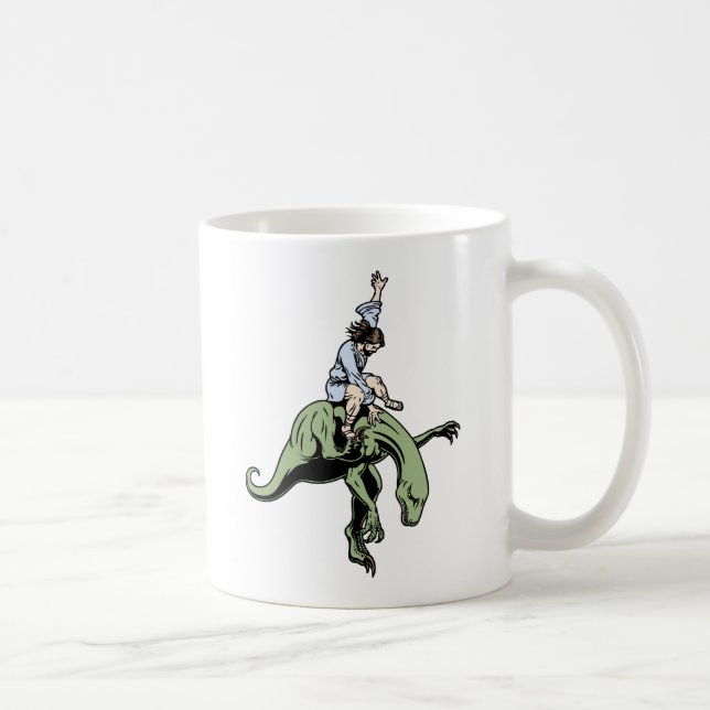 Raubvogel-Rodeo Jesus Kaffeetasse (Rechts)
