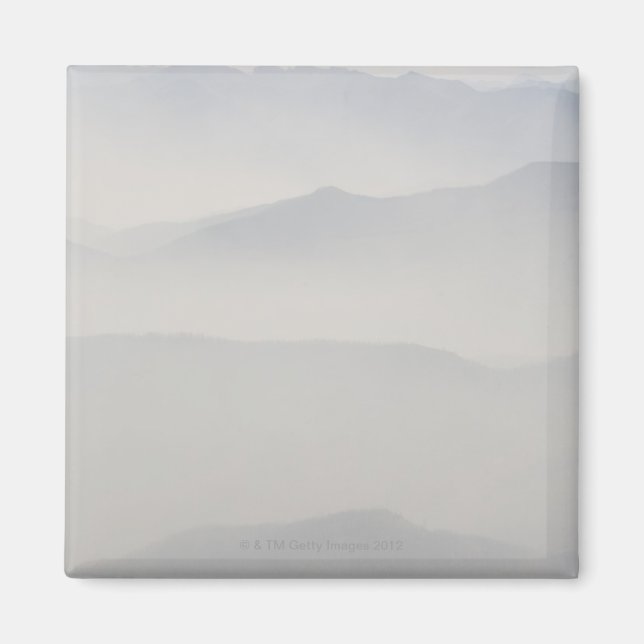 Rauch aus Waldbränden Magnet (Vorne)