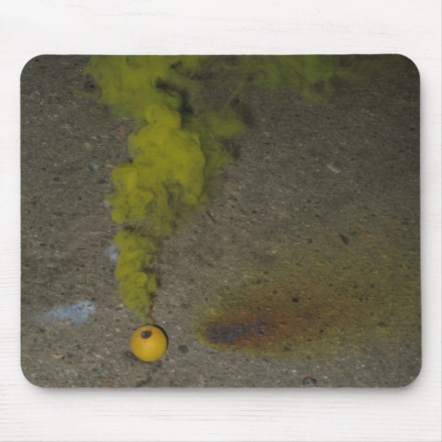 Rauch-Bombe Mousepad (Vorne)