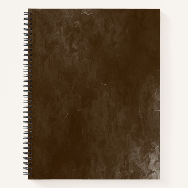 Rauch (Bronze)™ Spiral-Notebook Notizbuch (Vorderseite)