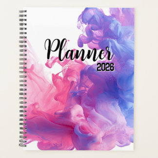 Rauch diffus rosa und lila planer