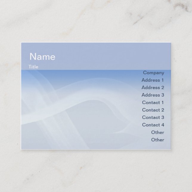 Rauch - mollig visitenkarte (Vorderseite)