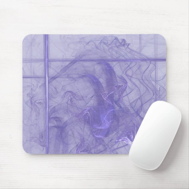 Rauch über Violett Mousepad (Mit Mouse)