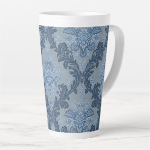Rauchblaues Schiefer-Weich-Puderblau-Elegantes Dam Milchtasse
