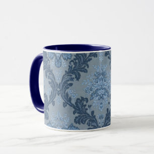 Rauchblaues Schiefer-Weich-Puderblau-Elegantes Dam Tasse