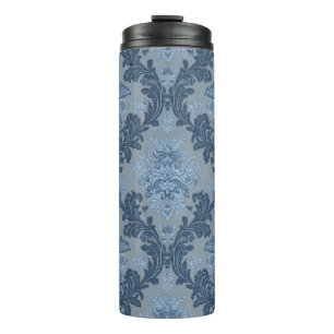 Rauchblaues Schiefer-Weiches Puderblau-Elegantes D Thermosbecher