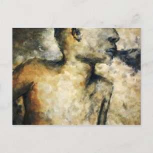 Rauchblume Postkarte