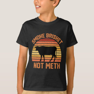 Rauchbraten Spaß Gegrillter Rbeque Koch Fleischlie T-Shirt