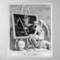 Rauchen auf einem Foto, 1761