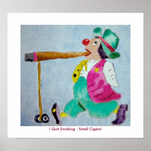 Rauchen beenden poster (Vorne)