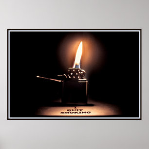 Rauchen beenden poster