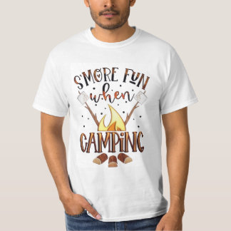Rauchen beim Camping T-Shirt