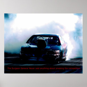 RAUCHEN DES WETTBEWERBS POSTER