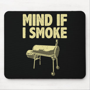 Rauchen für Männer Vater Grillen Fleisch Grillen R Mousepad