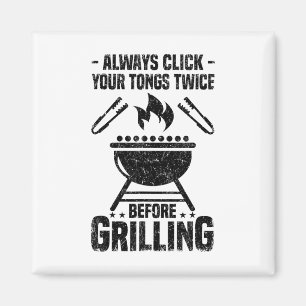 Rauchen Grillen Grillen Rauchen Fleisch 1 Magnet