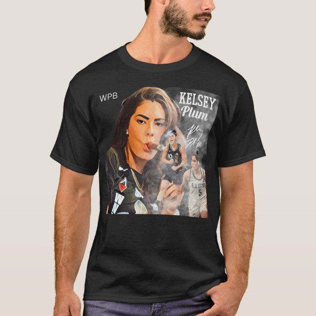 Rauchen Kelsey Plum T-Shirt (Vorderseite)