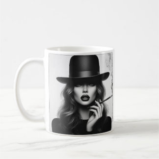 Rauchen Lady! Kaffeetasse