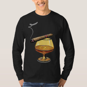 Rauchen Sie Zigarren trinken Scottage und wissen,  T-Shirt