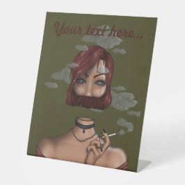 rauchen sockelschild