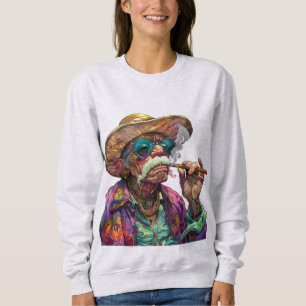 Rauchen und Weisheit Sweatshirt