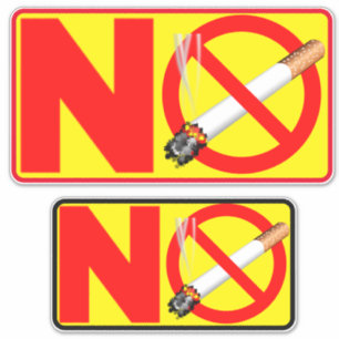Rauchen verboten aufkleber