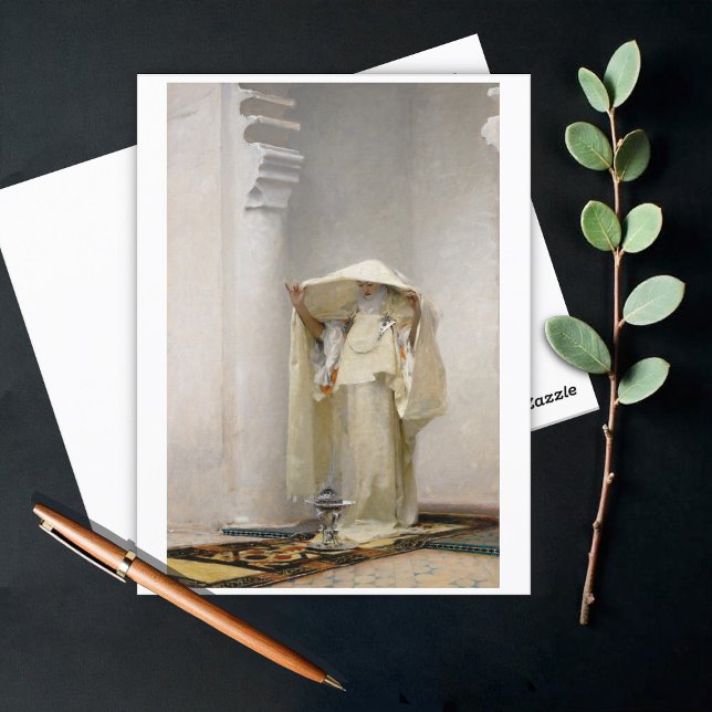 Rauchen von Ambergris, Sargent Postkarte (Von Creator hochgeladen)