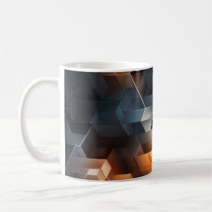 Rauchende Glut Abstract Kaffeetasse