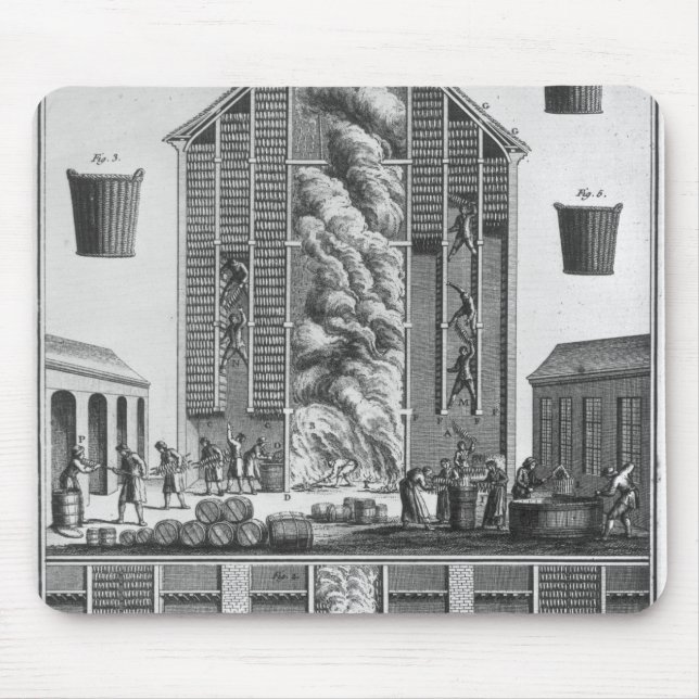 Rauchende Heringe Mousepad (Vorne)