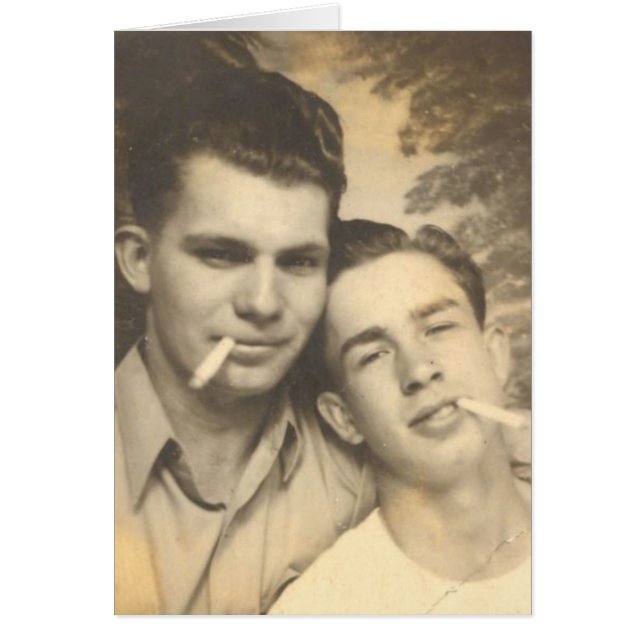 Rauchende Kumpel (Vorne)