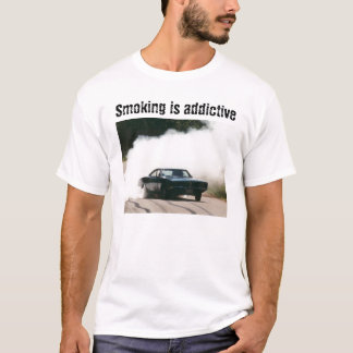 Rauchende Parodie T-Shirt