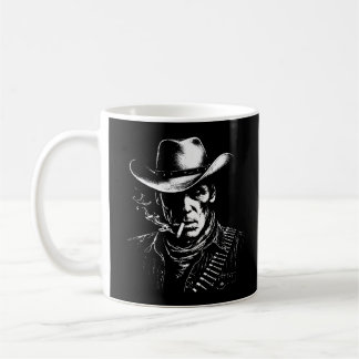 Rauchender Cowboy Kaffeetasse