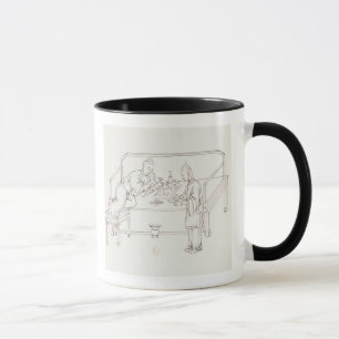 Rauchendes Opium Tasse