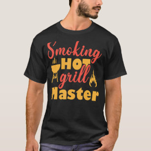 Raucher Grill Fleisch Wurst Kohle 1 T-Shirt