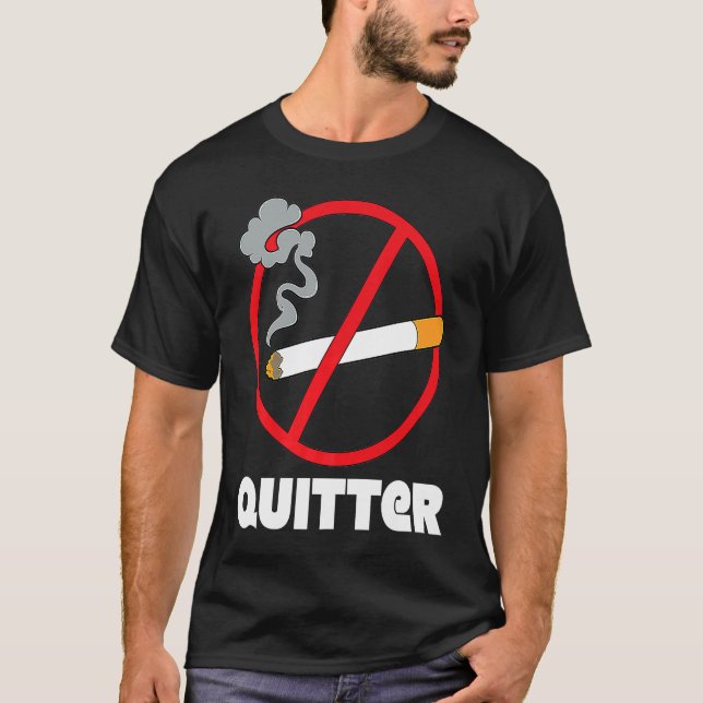 Raucherentzug aufhören T-Shirt (Vorderseite)