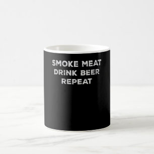Räucherfleisch - Bieraufstrich Funny GRILLEN Lov Kaffeetasse