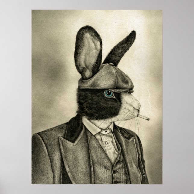 Raucherhase Poster (Vorne)