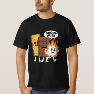 Räucherndes Camping Roasting im Freien T-Shirt