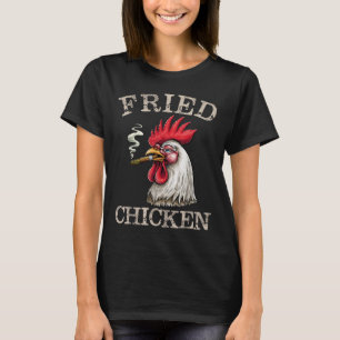 Räucherndes Huhn Grafische Weed Men Frauen T-Shirt