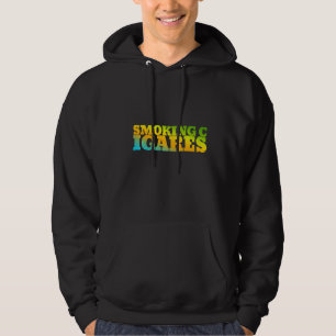 Raucherwagen in Naturfarben Hoodie