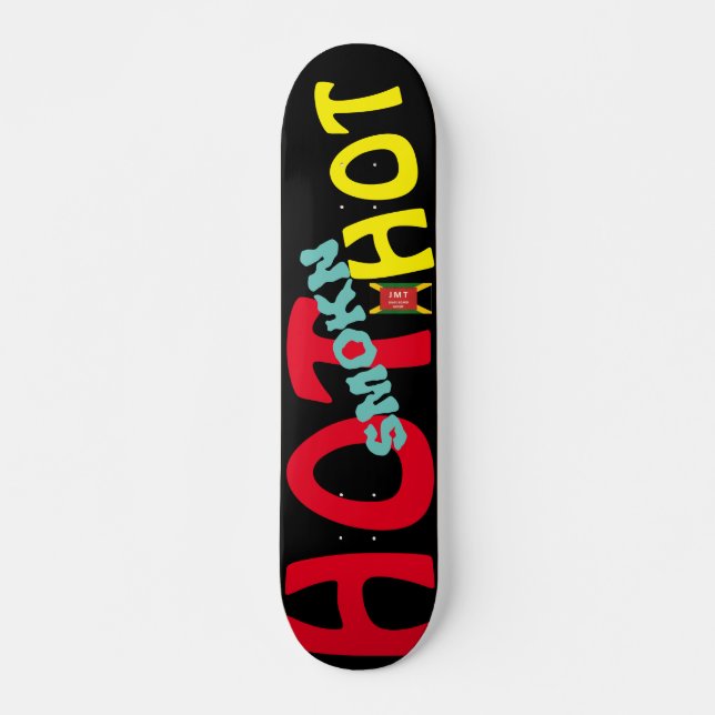 RAUCHERWART JMT 7 3/4" Skateboarddecke Skateboard (Vorne)