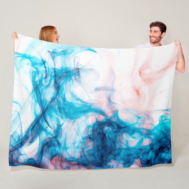 Rauchfarbe Fleecedecke (Beispiel)